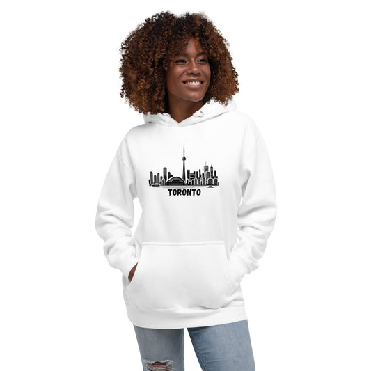 Toronto Skyline Hoodie - Iconic City Silhouette Streetwear